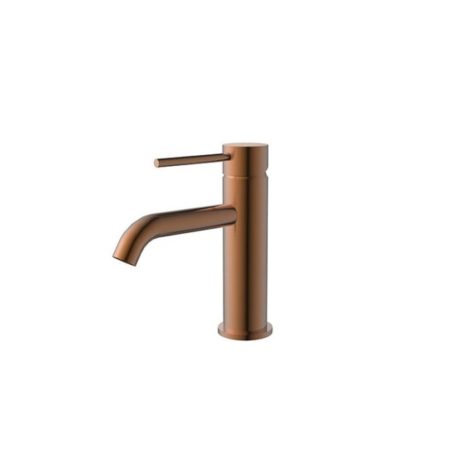 morgan rund basin mixer, brushed bronze