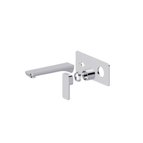 kasten wall basin/bath spout and mixer trim kit set, chrome