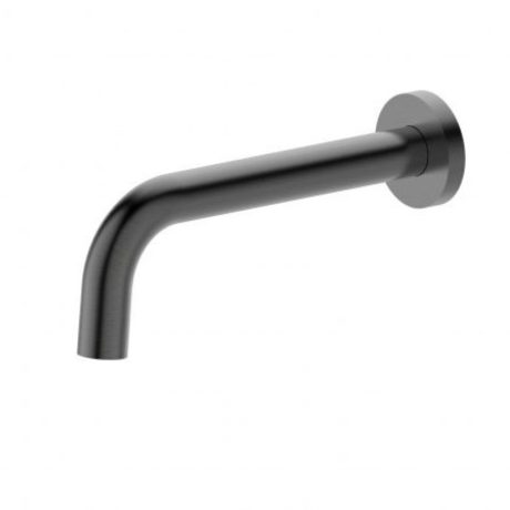 morgan rund basin/bath spout 200mm, gun metal