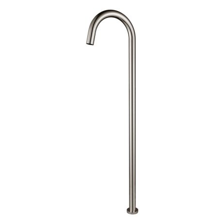 star freestanding bath spout, pvd brushed nickel