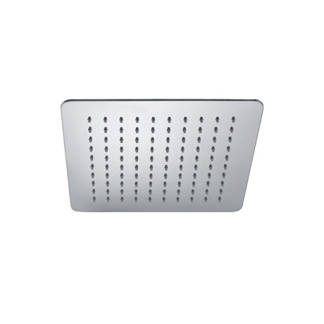 eckig square shower head 300mm, chrome