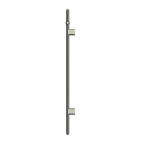 heated vertical towel rail, pvd shadow gunmetal