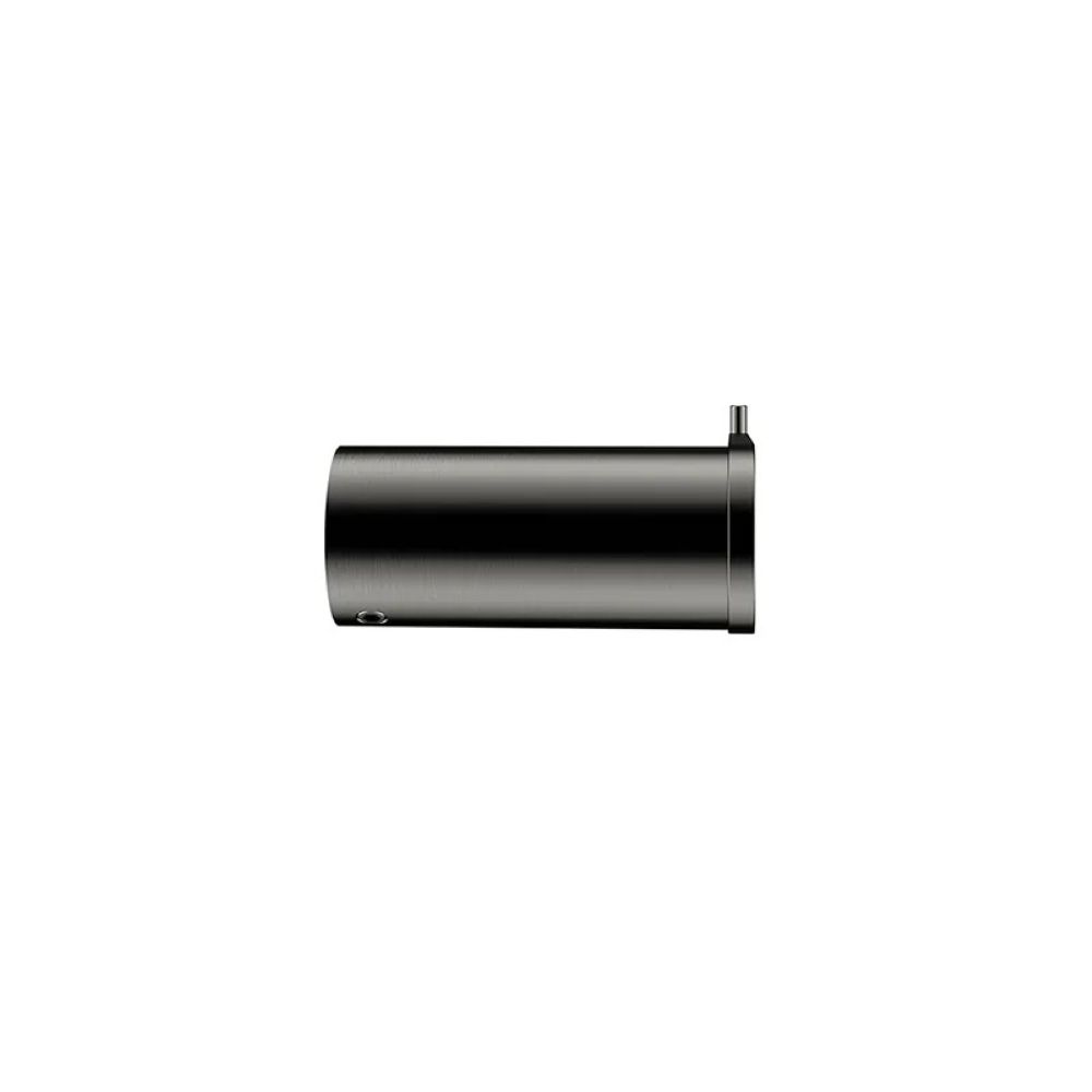 curvae toilet roll holder, pvd shadow gunmetal