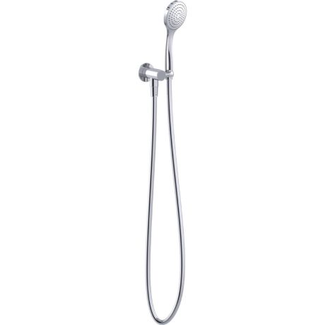 steamjet handheld shower wall outlet bracket kit wels 4 star 6.5l/min, chrome