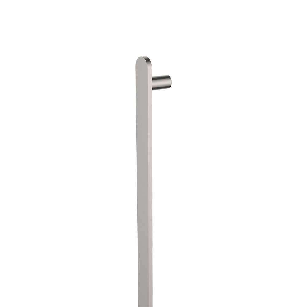 empire slim vertical heated towel rail, 60 x 900mm, pvd brushed nickel