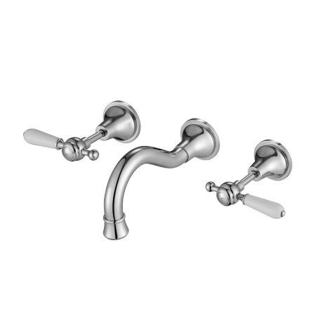 bordeaux wall spa & sink set, electroplated chrome