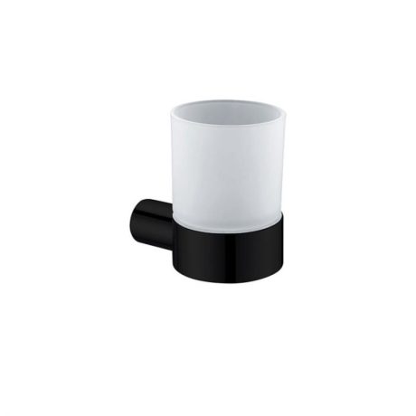 ss rund tumbler holder, matte black