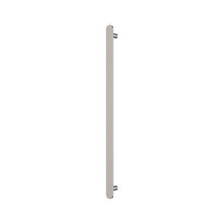 empire slim vertical heated towel rail, 60 x 900mm, pvd brushed nickel