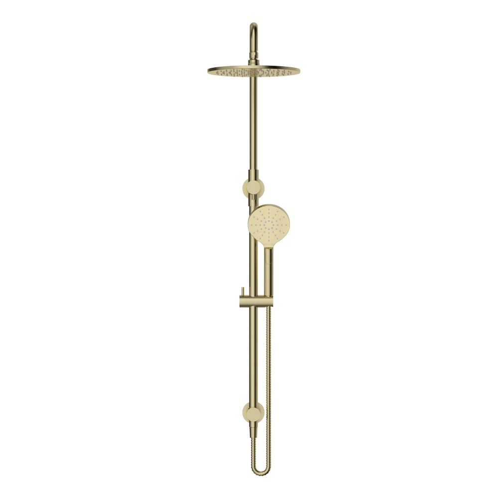 star luxury shower 2 in 1 column set, brushed bronze