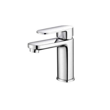 oval basin mixer, chrome