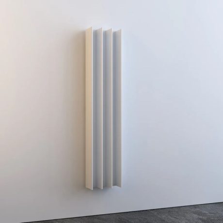 gordon heated towel rail, white