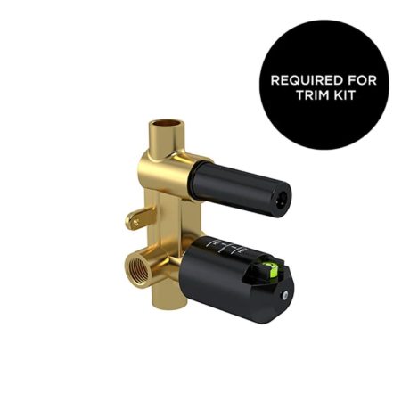 diverter mixer in wall body (trim kit not included)