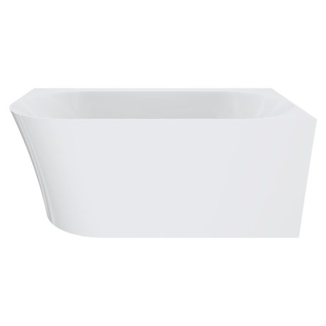 chloe acrylic corner bath, right, 1400mm