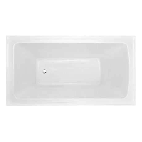 shenseki inset bath, acrylic white 1500mm