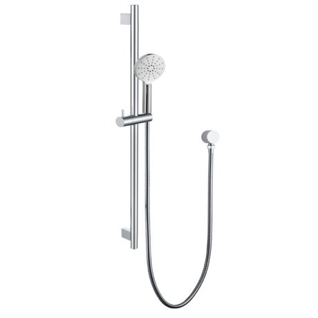 wahlen 10 (trade) round multifunction hand shower on sliding rail, chrome
