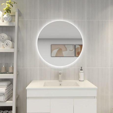 led round back lit mirror 750mm