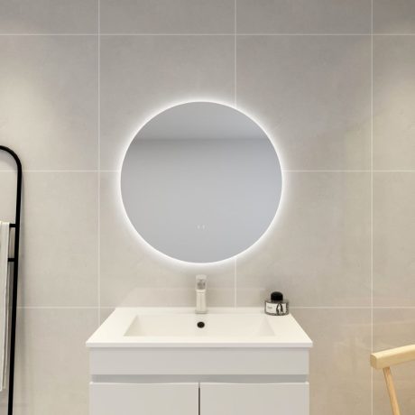 led round back lit mirror 700mm
