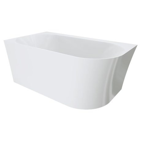 chloe acrylic corner bath, left, 1400mm