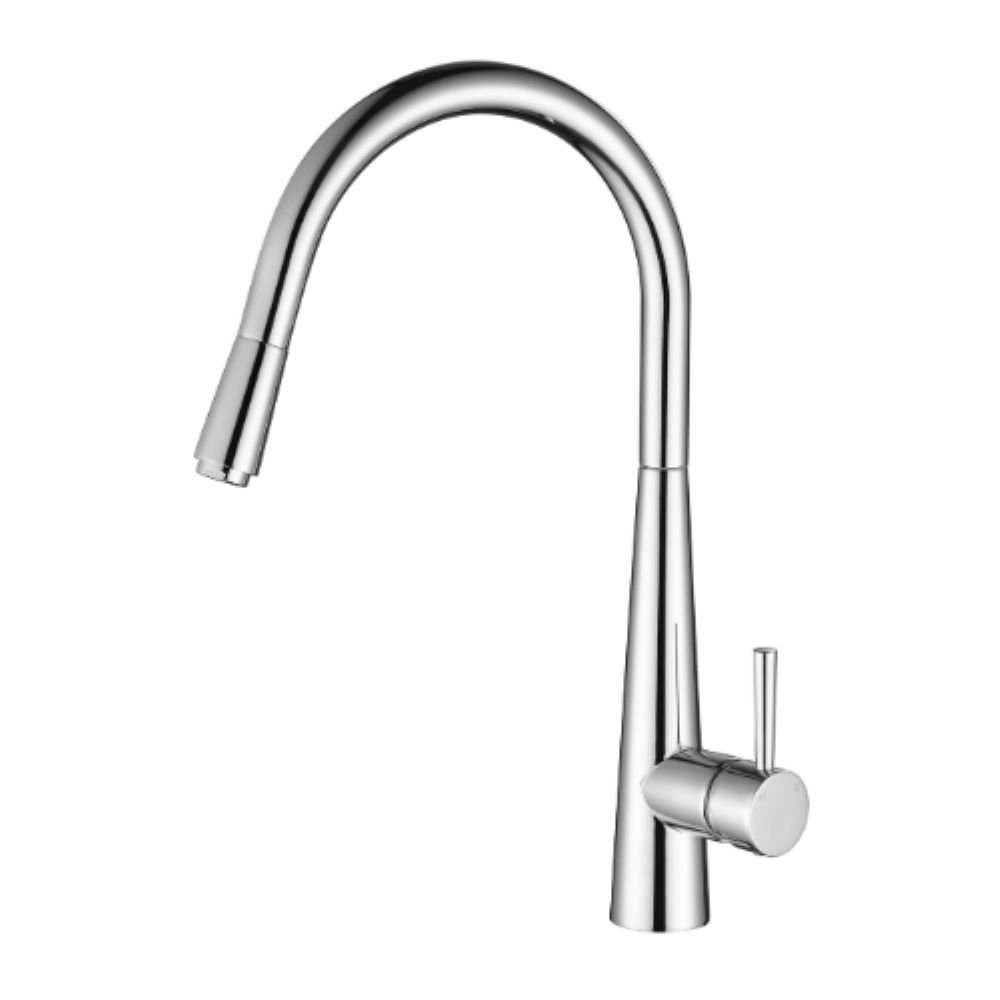 kasper pull out kitchen mixer, chrome