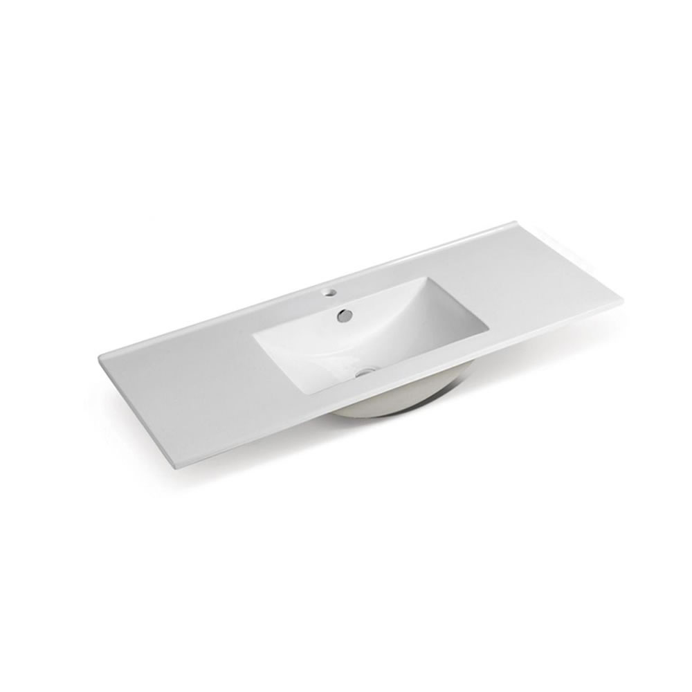classic pvc floor mount single basin vanity 1500mm, vanity top