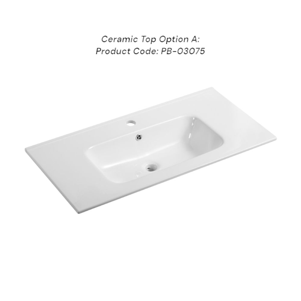 legna wall hung single basin vanity, natural oak 0750mm with 03075 ceramic top