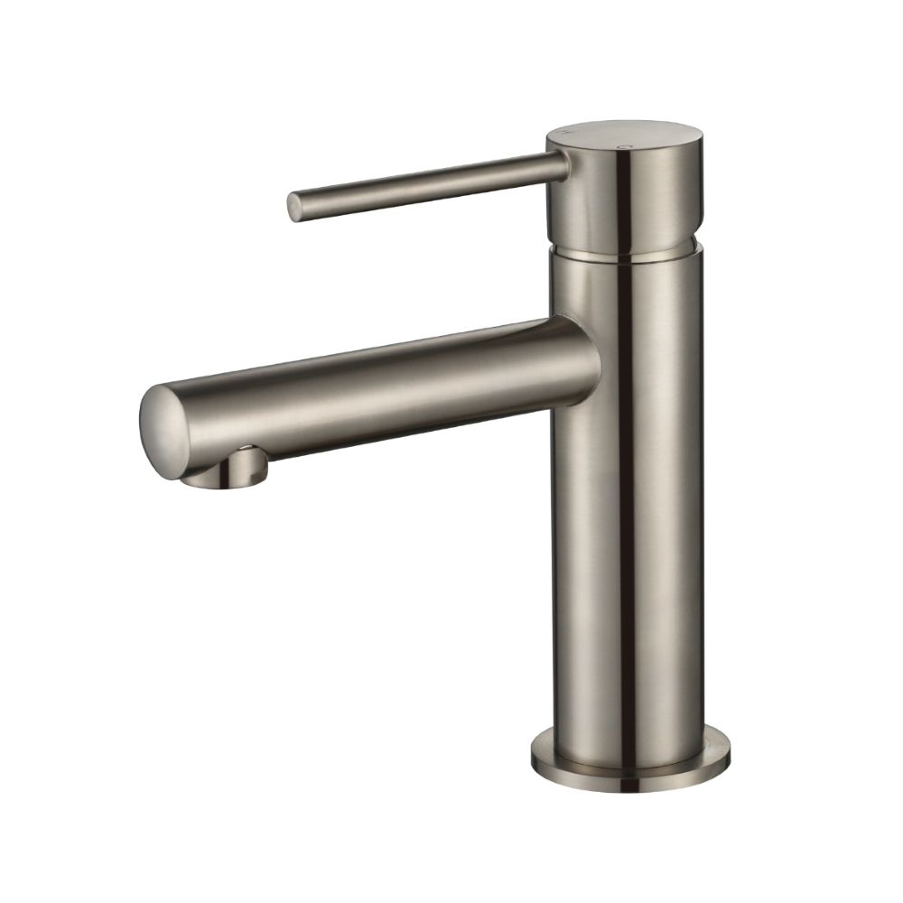 star mini basin mixer, pvd brushed nickel