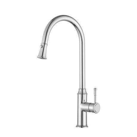montpellier pull out kitchen mixer, chrome
