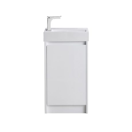 classic pcv floor mount single basin vanity 0450mm, vanity top