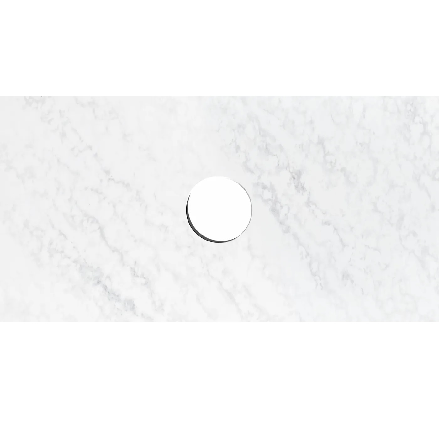 solid surface cloudy carrara top single bowl 0900mm