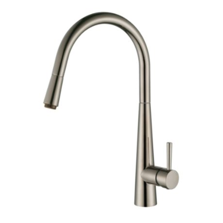 kasper pull out kitchen mixer, brushed nickel