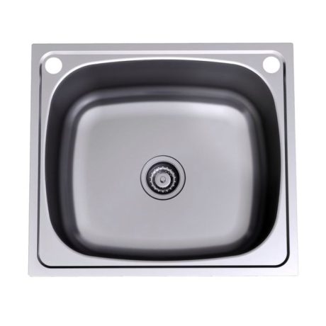 laundry tub, drop in 45l, stainless steel