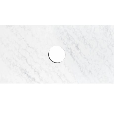 solid surface cloudy carrara top single bowl 1200mm