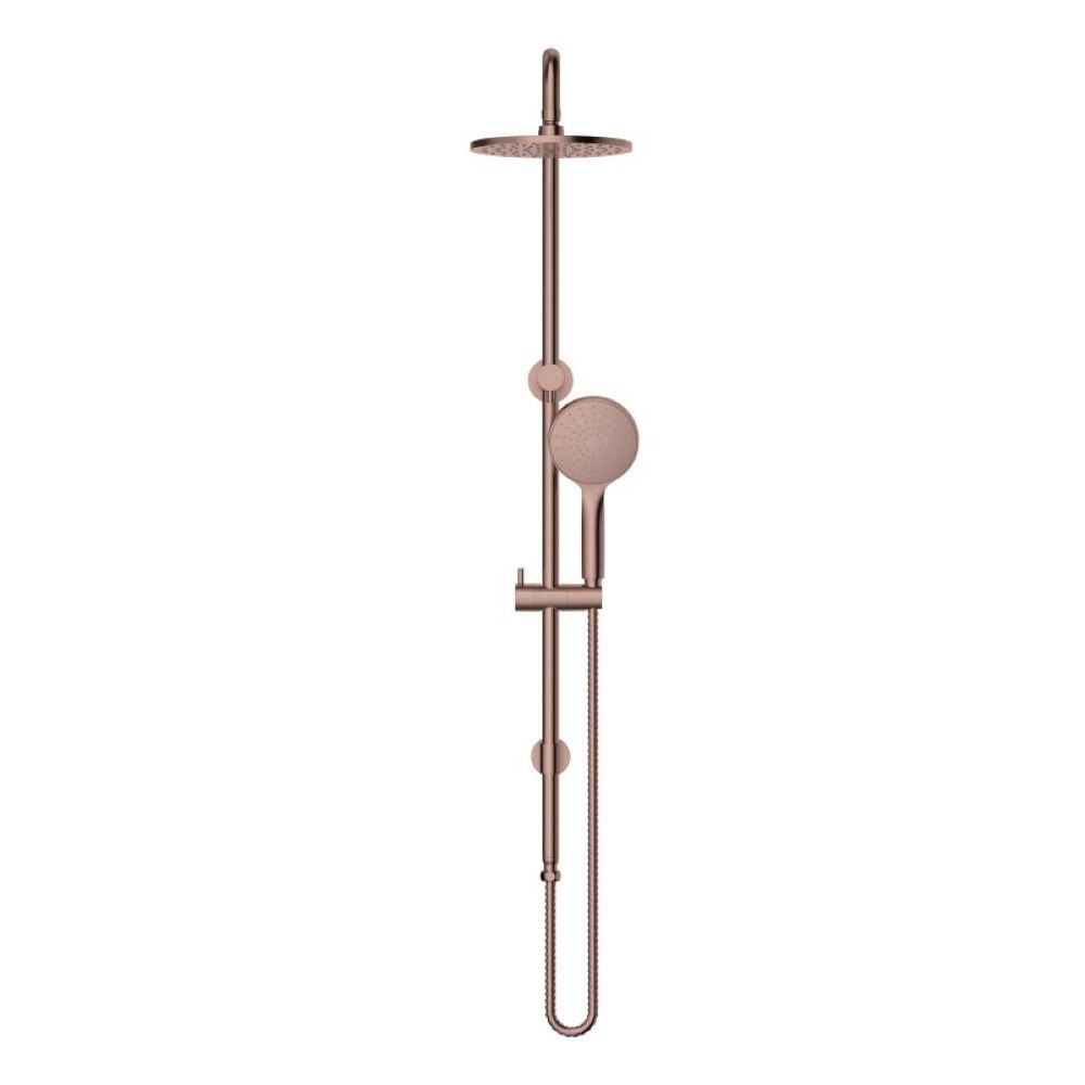 star project 2 in 1 shower column set, pvd champagne
