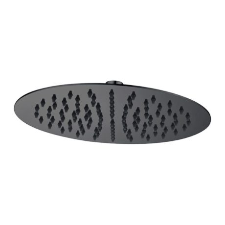 rund 0300mm round shower head, matte black