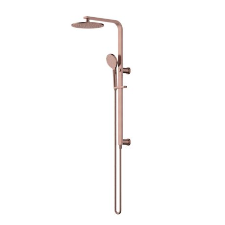 nova shower column set, pvd champagne
