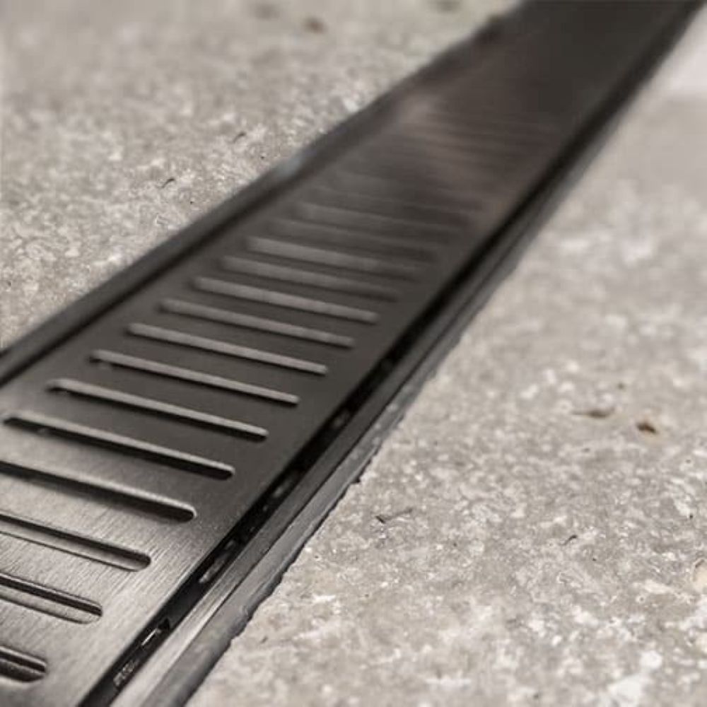 next generation 26 lineal grates (mygnxt26), matte black 1000mm