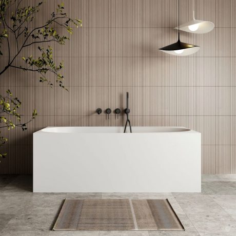 cassa multi fit bath, corner, back to wall & freestanding, gloss white 1700mm