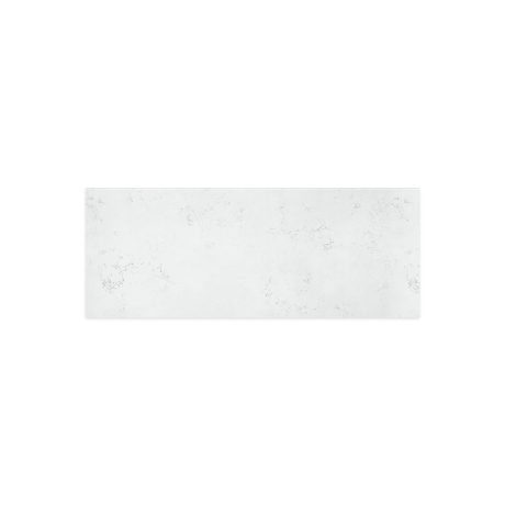 bianco marble silica free stone top, rectangular full depth, 1500mm