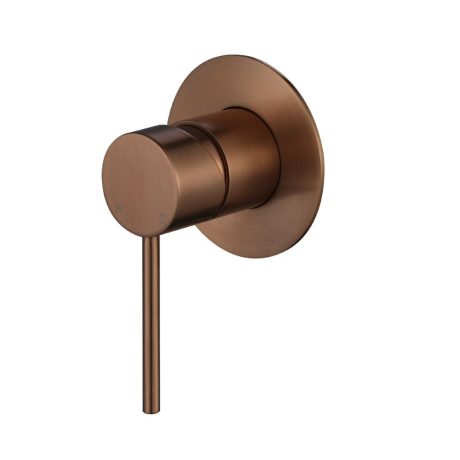 star mini shower mixer 80mm, pvd champagne