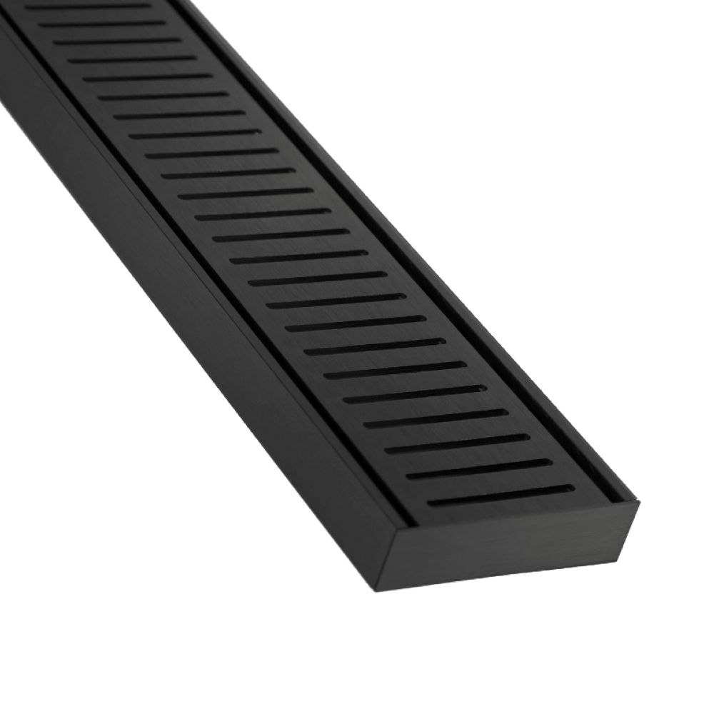 next generation 26 lineal grates (mygnxt26), matte black 1000mm