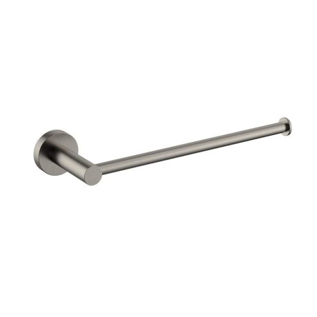mirage towel holder, pvc brushed nickel